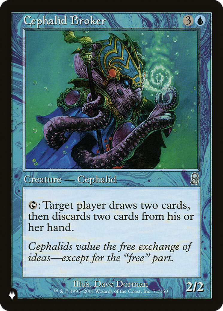 Cephalid Broker [The List] | Good Games Morley