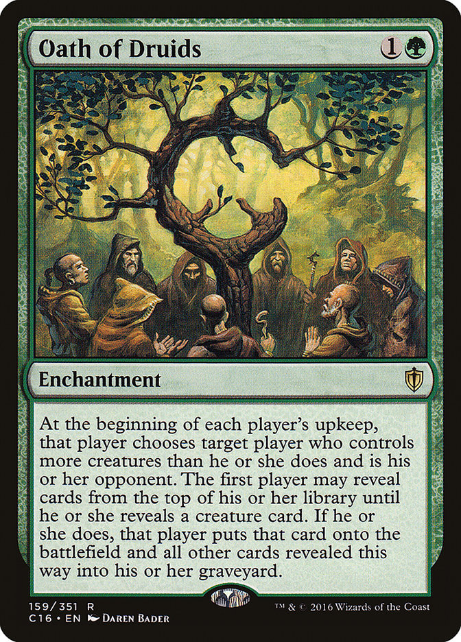 Oath of Druids 159/351 (Commander 2016)  | Good Games Morley