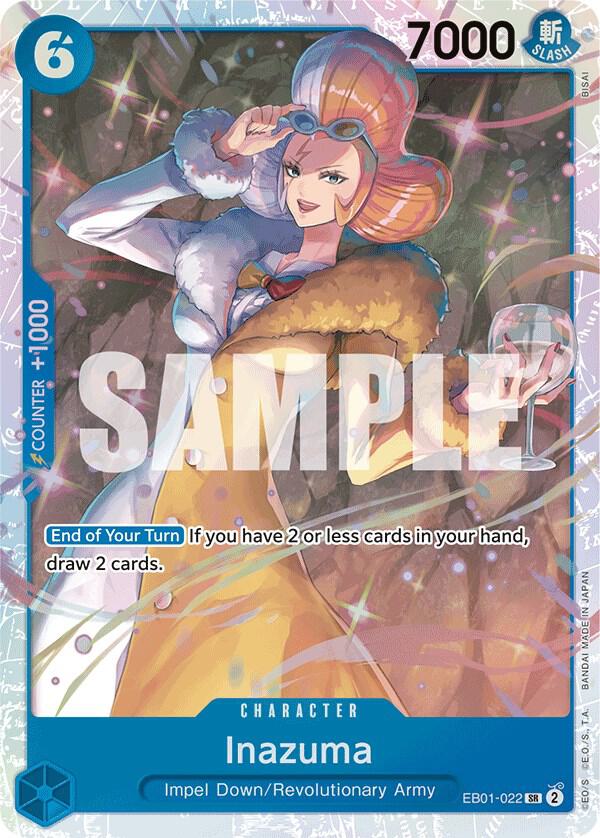 Inazuma EB01-022 (Extra Booster: Memorial Collection)  - Foil | Good Games Morley