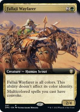 Fallaji Wayfarer 87/50 (Commander: Dominaria United)  - Extended Art | Good Games Morley