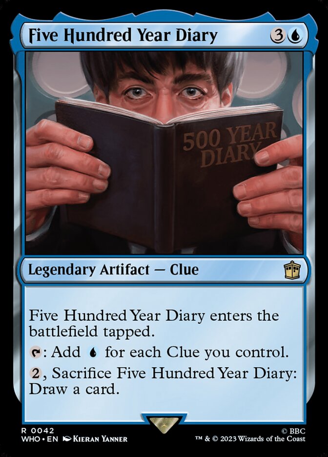 Five Hundred Year Diary 42/331 (Universes Beyond: Doctor Who)  | Good Games Morley
