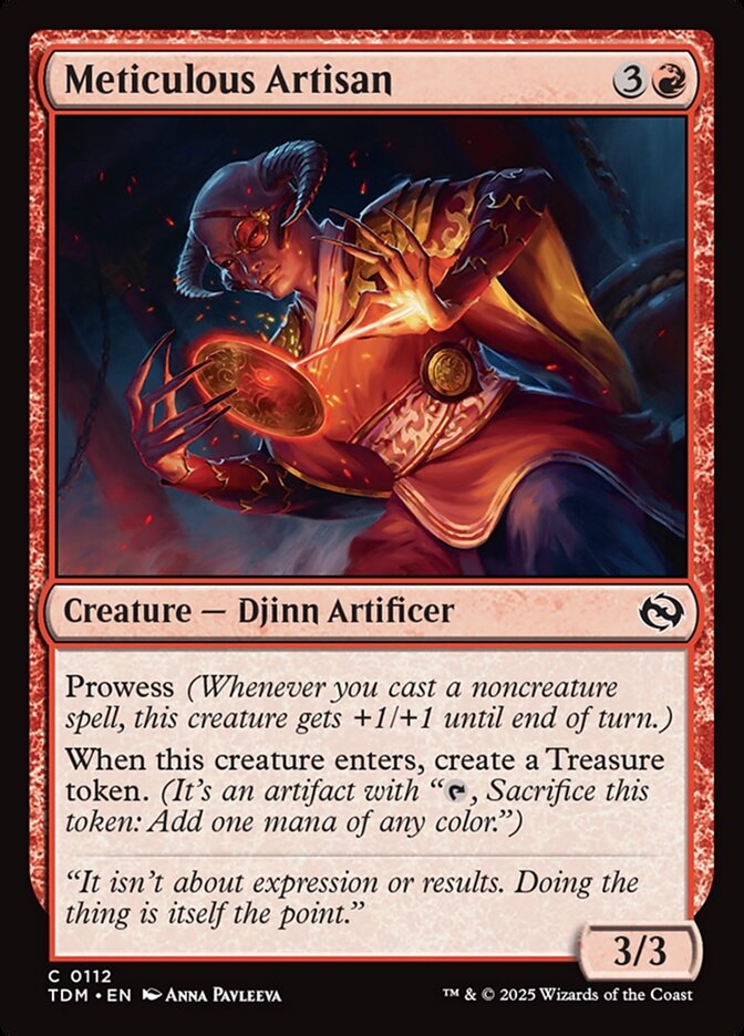 Meticulous Artisan 112/291 (Tarkir: Dragonstorm)  | Good Games Morley