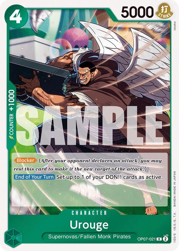 Urouge OP07-021 (500 Years in the Future)  - Foil | Good Games Morley