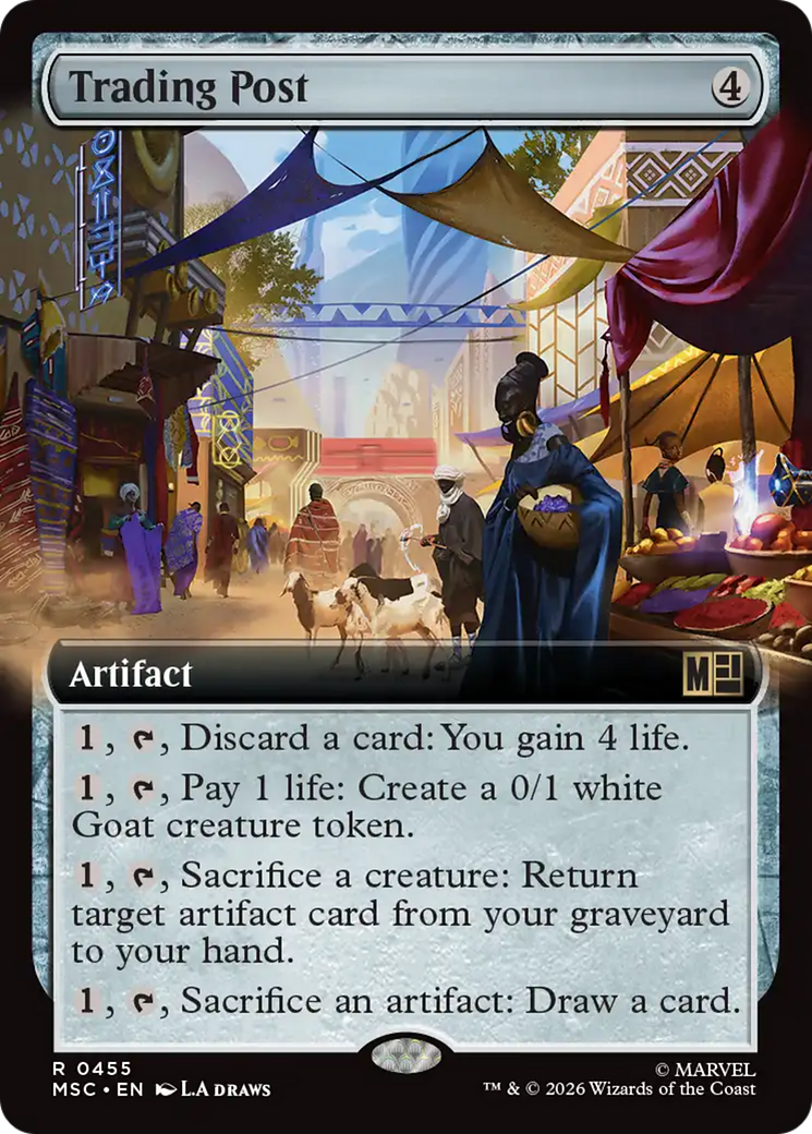 Trading Post (Extended Art) [Marvel Super Heroes Commander] | Good Games Morley