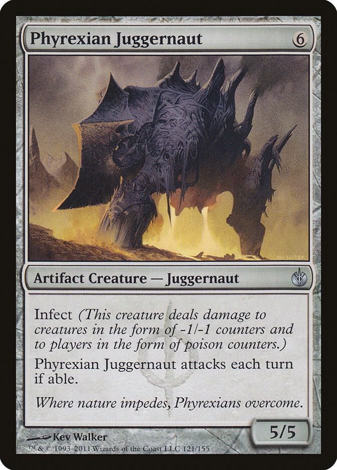 Phyrexian Juggernaut 121/155 (Mirrodin Besieged)  | Good Games Morley