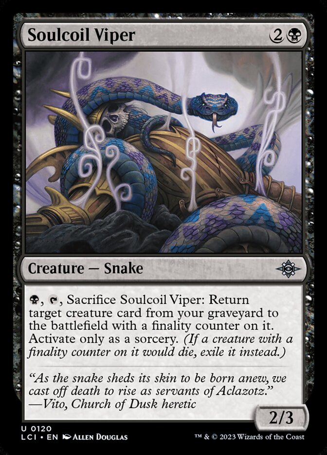 Soulcoil Viper 120/291 (The Lost Caverns of Ixalan)  | Good Games Morley