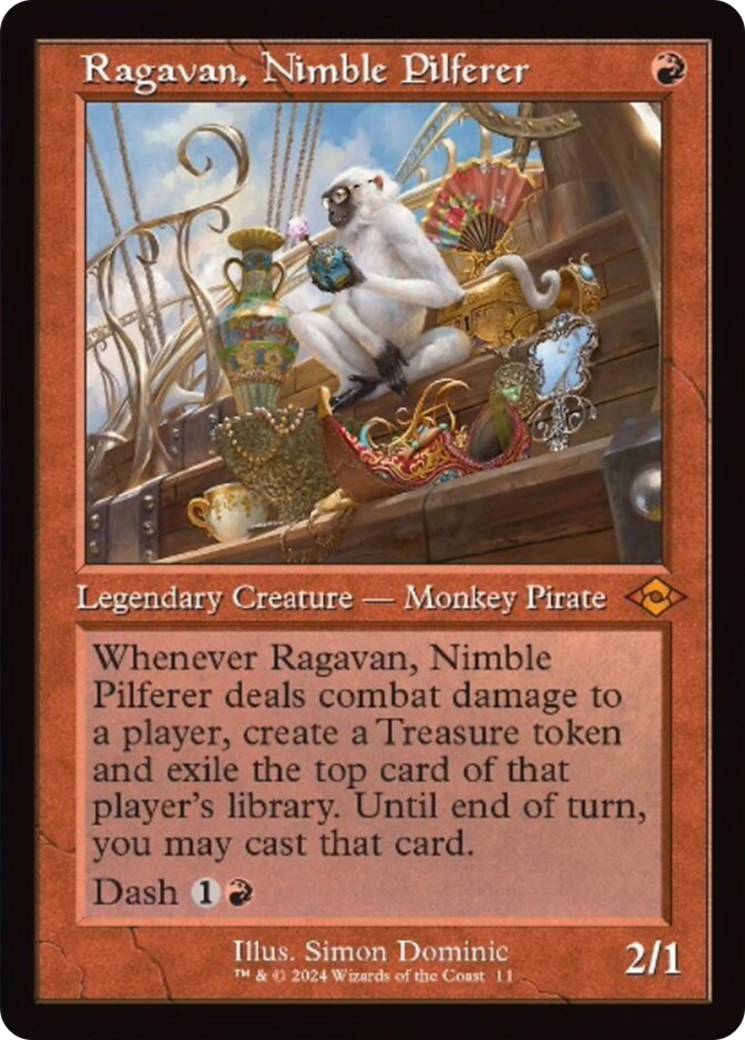 Ragavan, Nimble Pilferer (Retro) [Modern Horizons 2] | Good Games Morley