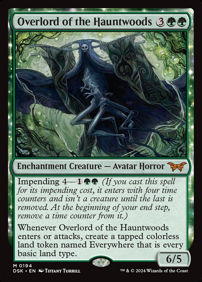 Overlord of the Hauntwoods 194 (Duskmourn: House of Horror)  | Good Games Morley