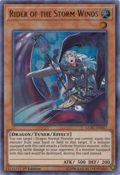 Rider of the Storm Winds [LCKC-EN017] Ultra Rare | Good Games Morley