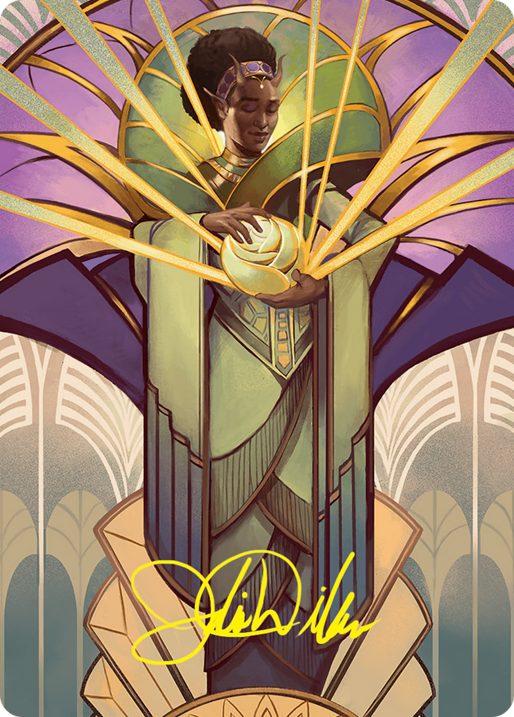 Bloom Tender Art Card (54/54) (Gold-Stamped Signature) [Foundations Art Series] | Good Games Morley