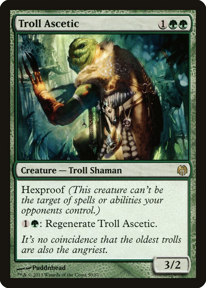 Troll Ascetic [Duel Decks: Heroes vs. Monsters] | Good Games Morley