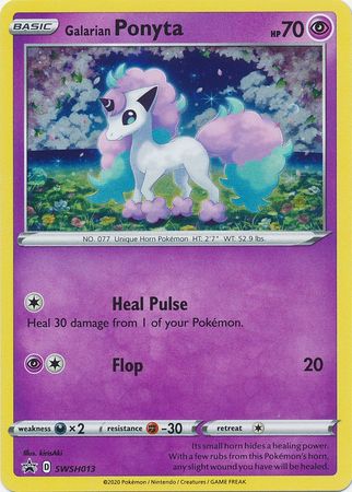 Galarian Ponyta (SWSH013) [Sword & Shield: Black Star Promos] | Good Games Morley