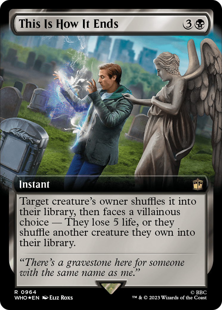 This Is How It Ends (Extended Art) (Surge Foil) [Doctor Who] | Good Games Morley