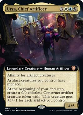 Urza Chief Artificer Extended Art 49/40 (Commander: The Brothers' War)  | Good Games Morley