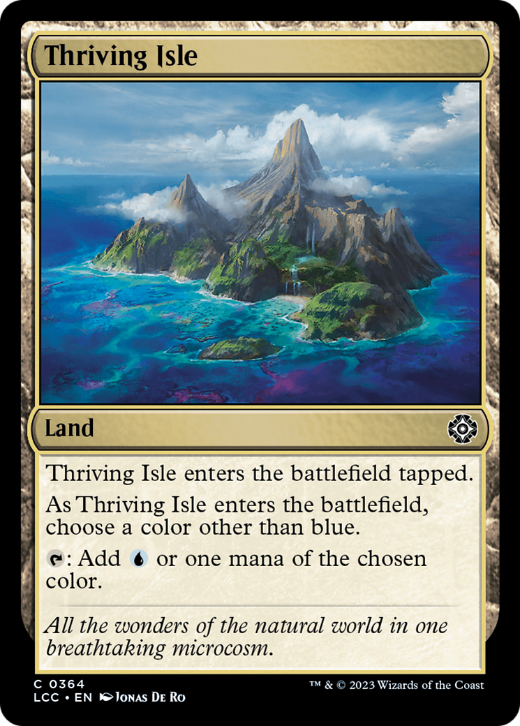 Thriving Isle [The Lost Caverns of Ixalan Commander] | Good Games Morley