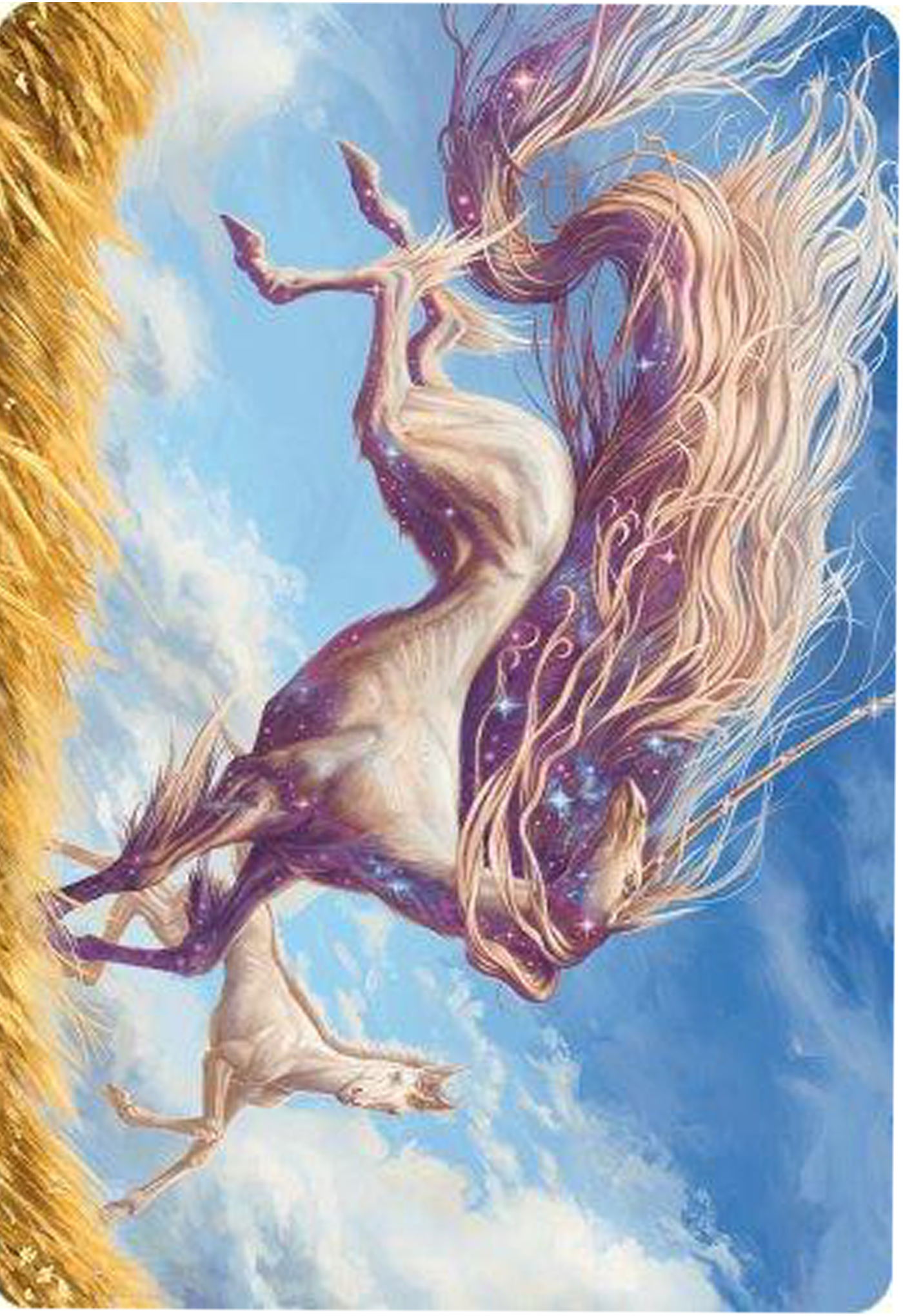 Nyxborn Unicorn Art Card [Modern Horizons 3 Art Series] | Good Games Morley