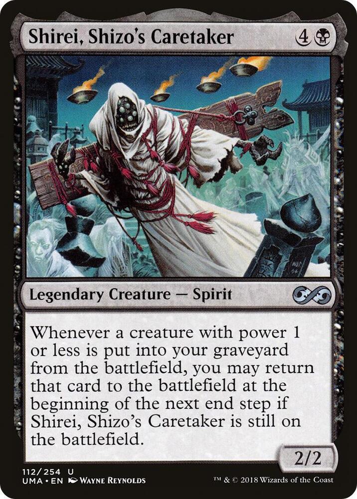 Shirei, Shizo's Caretaker 112/254 (Ultimate Masters)  - Foil | Good Games Morley