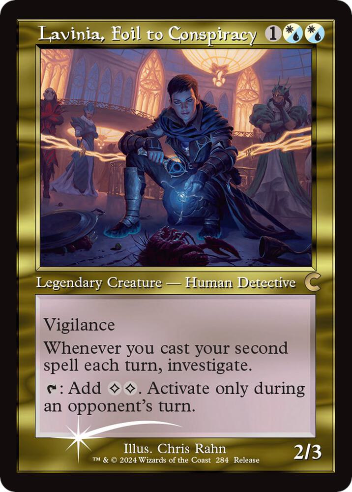 Lavinia, Foil to Conspiracy 284/289 (Ravnica: Clue Edition)  - Retro Foil | Good Games Morley
