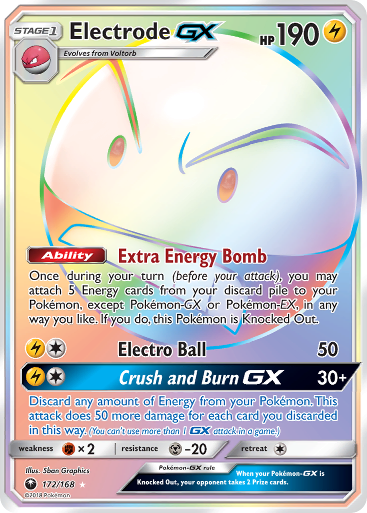 Electrode GX (172/168) [Sun & Moon: Celestial Storm] | Good Games Morley