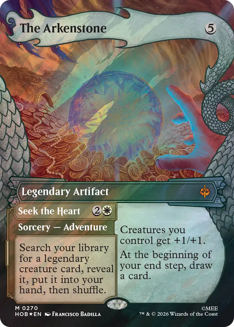 The Arkenstone (Showcase) (Surge Foil) [The Hobbit] | Good Games Morley