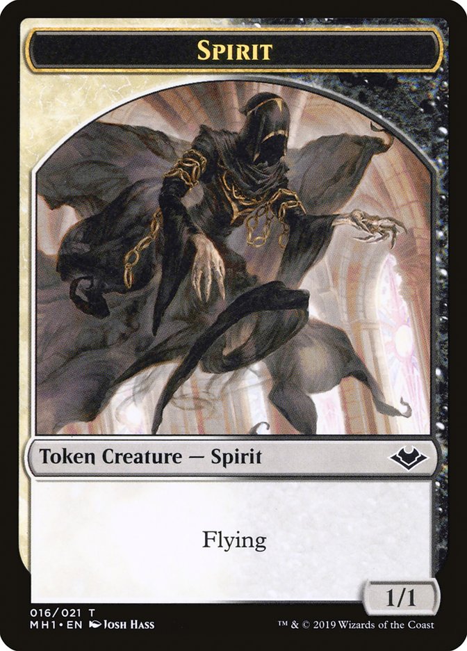 Bear // Spirit Double-Sided Token [Modern Horizons Tokens] | Good Games Morley