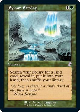 Sylvan Scrying 367/289 (Time Spiral: Remastered)  | Good Games Morley
