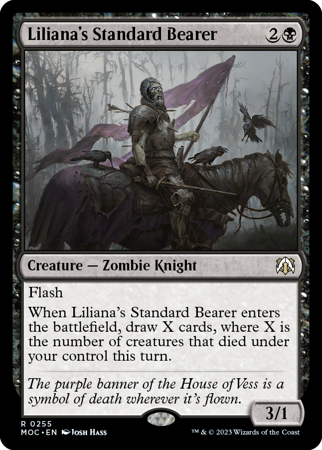 Liliana's Standard Bearer [March of the Machine Commander] | Good Games Morley