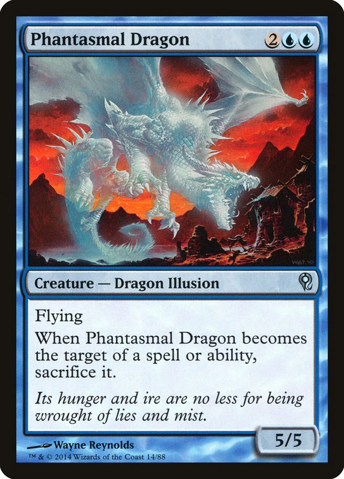 Phantasmal Dragon [Duel Decks: Jace vs. Vraska] | Good Games Morley