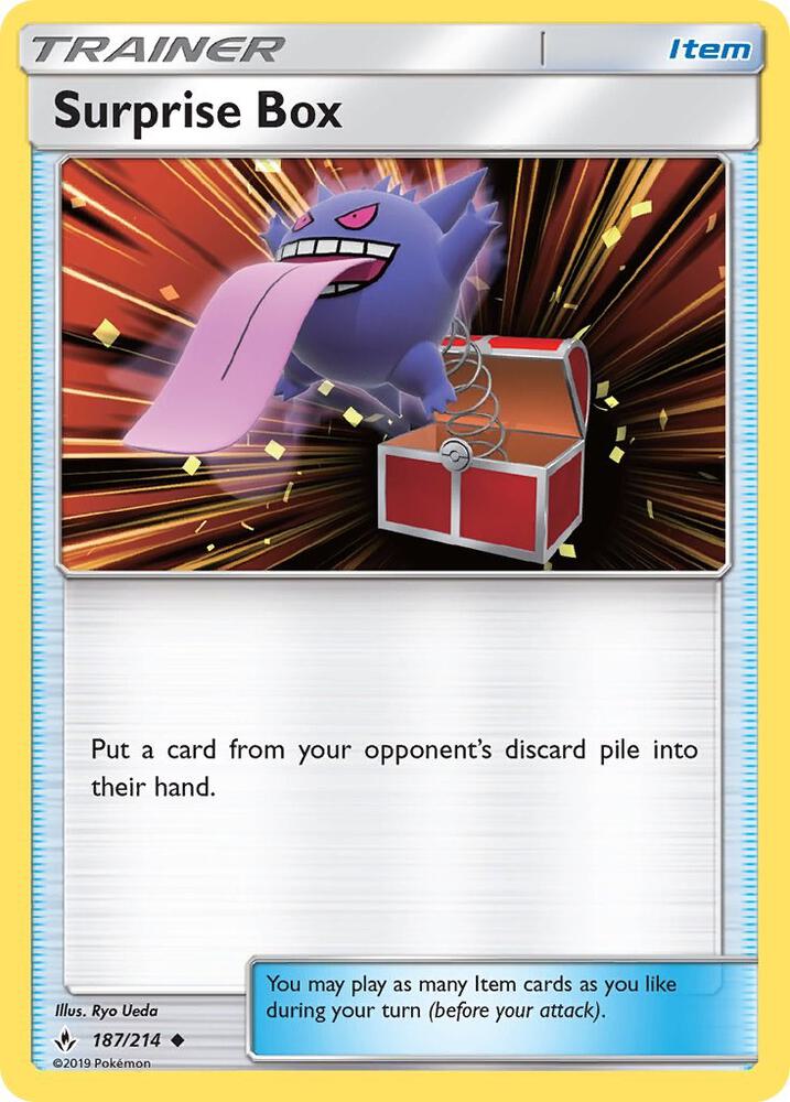 Surprise Box 187/214 (SM - Unbroken Bonds)  | Good Games Morley