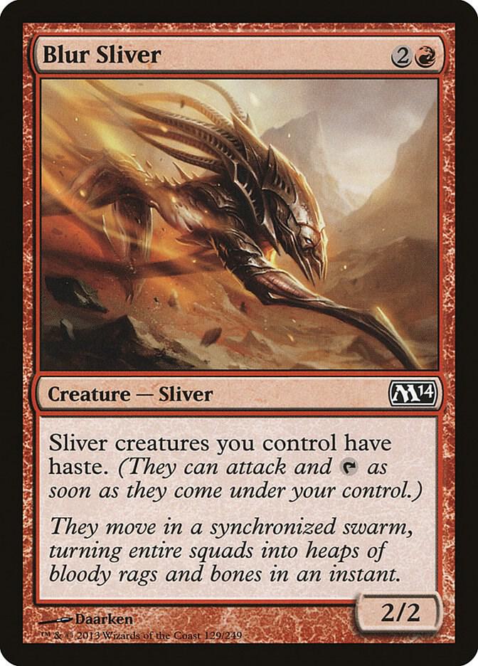 Blur Sliver 129 (Magic 2014 (M14))  | Good Games Morley