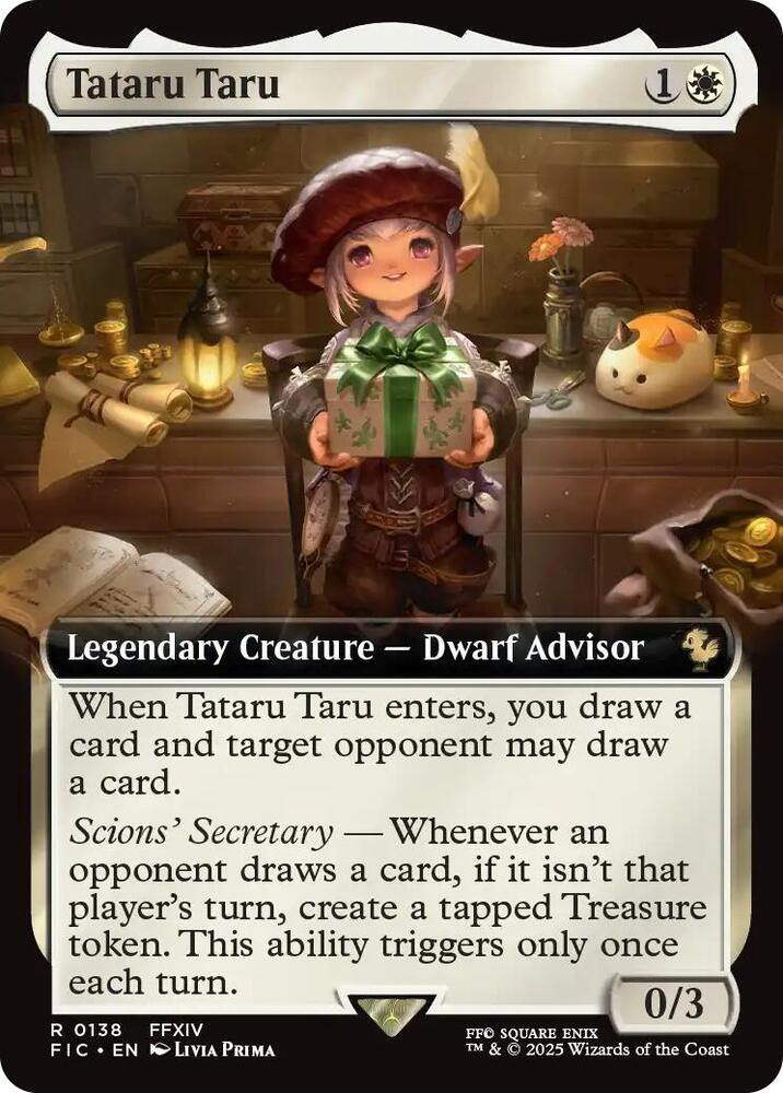Tataru Taru 138 (Commander: FINAL FANTASY)  - Extended Art | Good Games Morley
