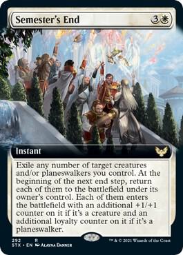 Semesters End Extended Art 292 (Strixhaven: School of Mages)  | Good Games Morley