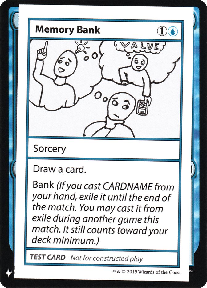 Memory Bank [Mystery Booster Playtest Cards] | Good Games Morley
