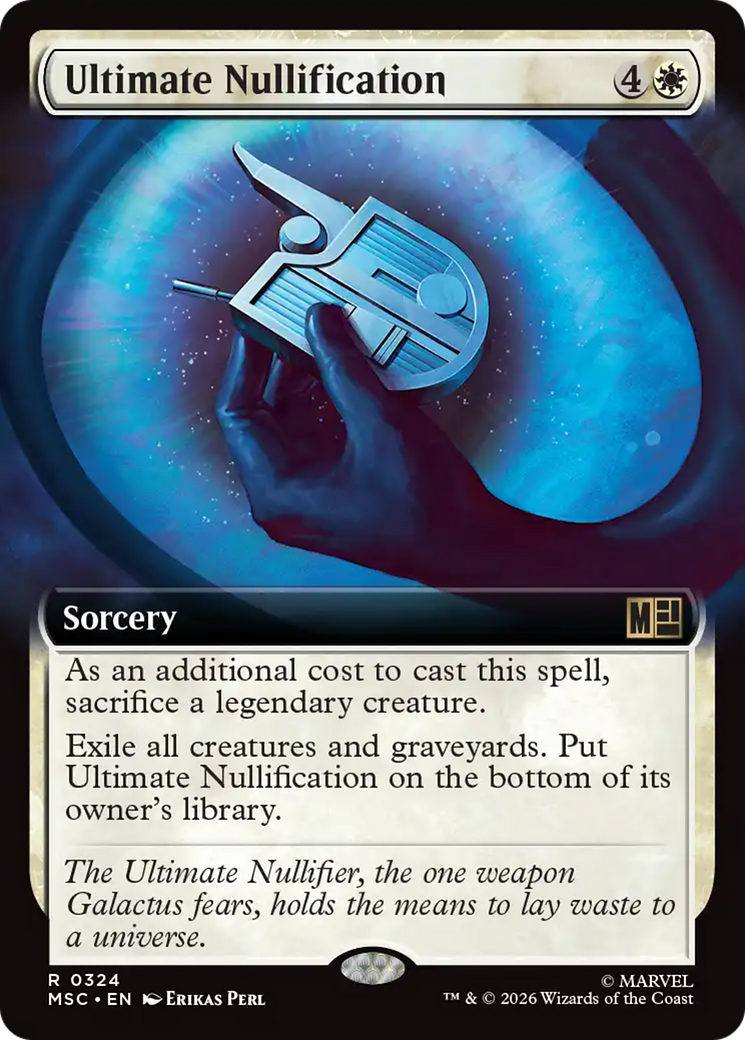 Ultimate Nullification (Extended Art) [Marvel Super Heroes Commander] | Good Games Morley
