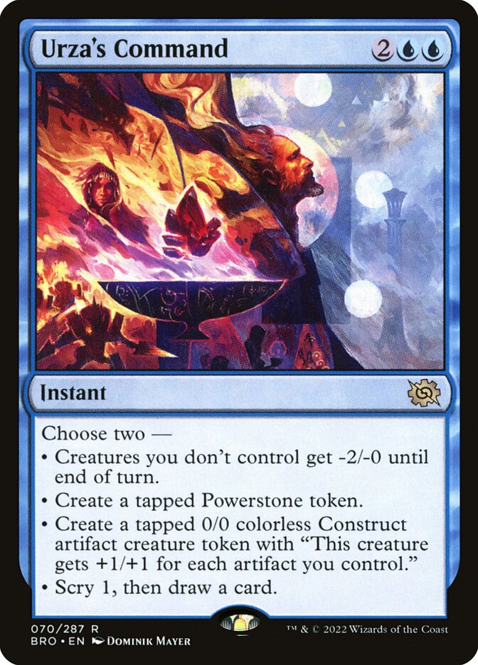 Urza's Command 70/287 (The Brothers' War)  - Foil | Good Games Morley