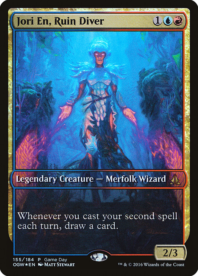 Jori En, Ruin Diver (Game Day) (Full Art) [Oath of the Gatewatch Promos] | Good Games Morley