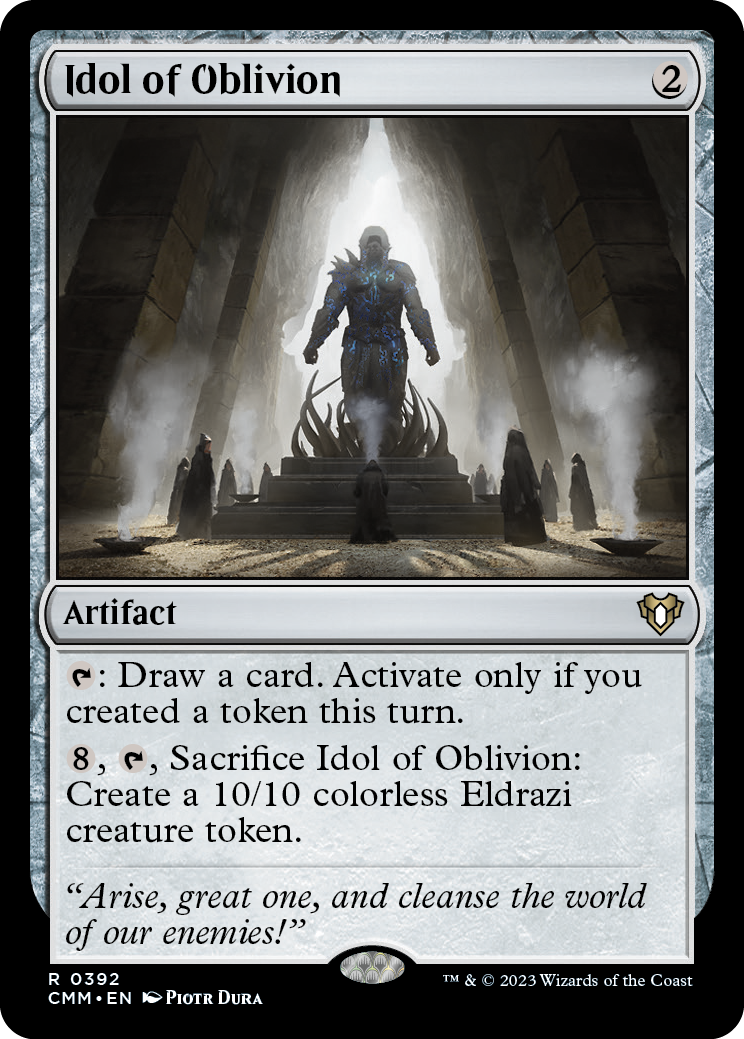 Idol of Oblivion [Commander Masters] | Good Games Morley