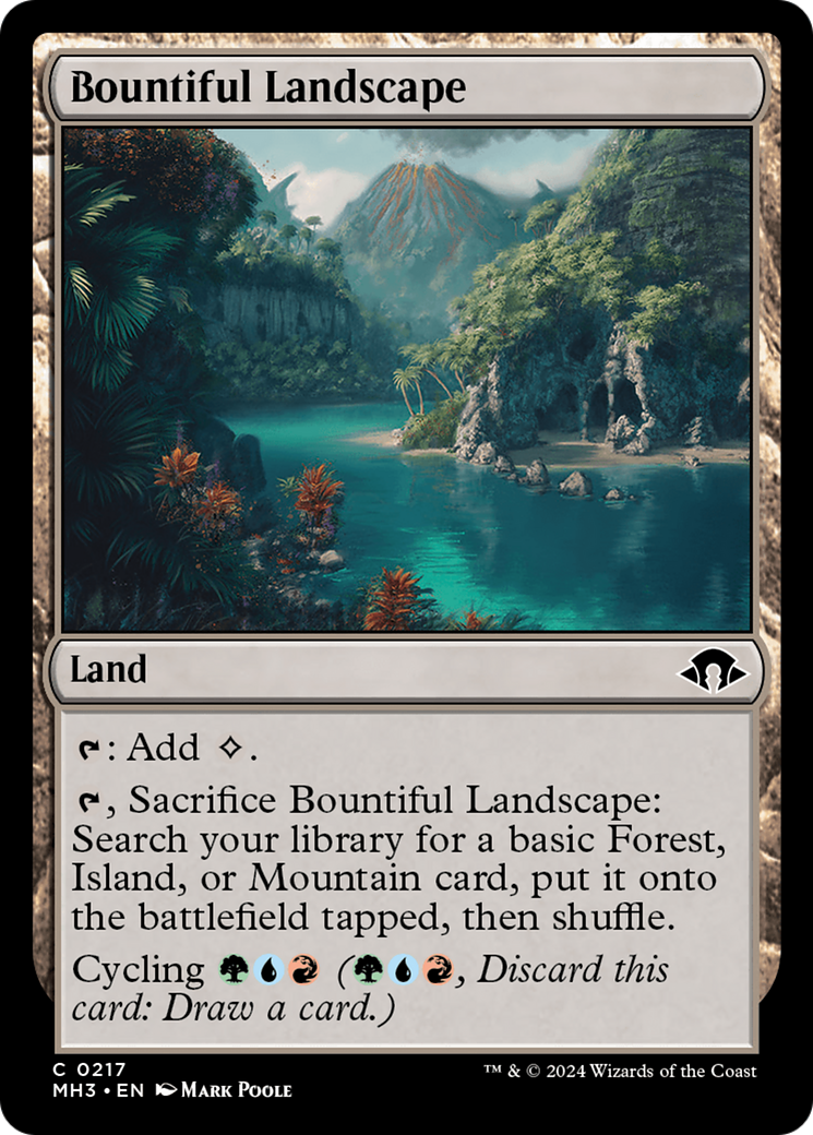 Bountiful Landscape [Modern Horizons 3] | Good Games Morley