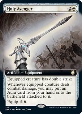 Holy Avenger Extended Art 275/62 (Commander: Adventures in the Forgotten Realms)  | Good Games Morley