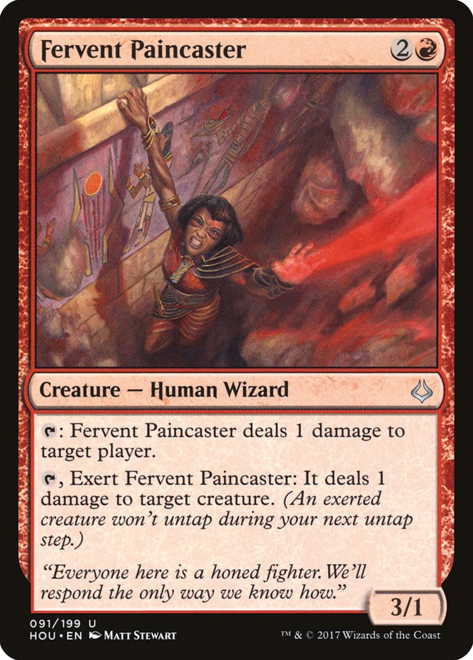 Fervent Paincaster 91/199 (Hour of Devastation)  | Good Games Morley