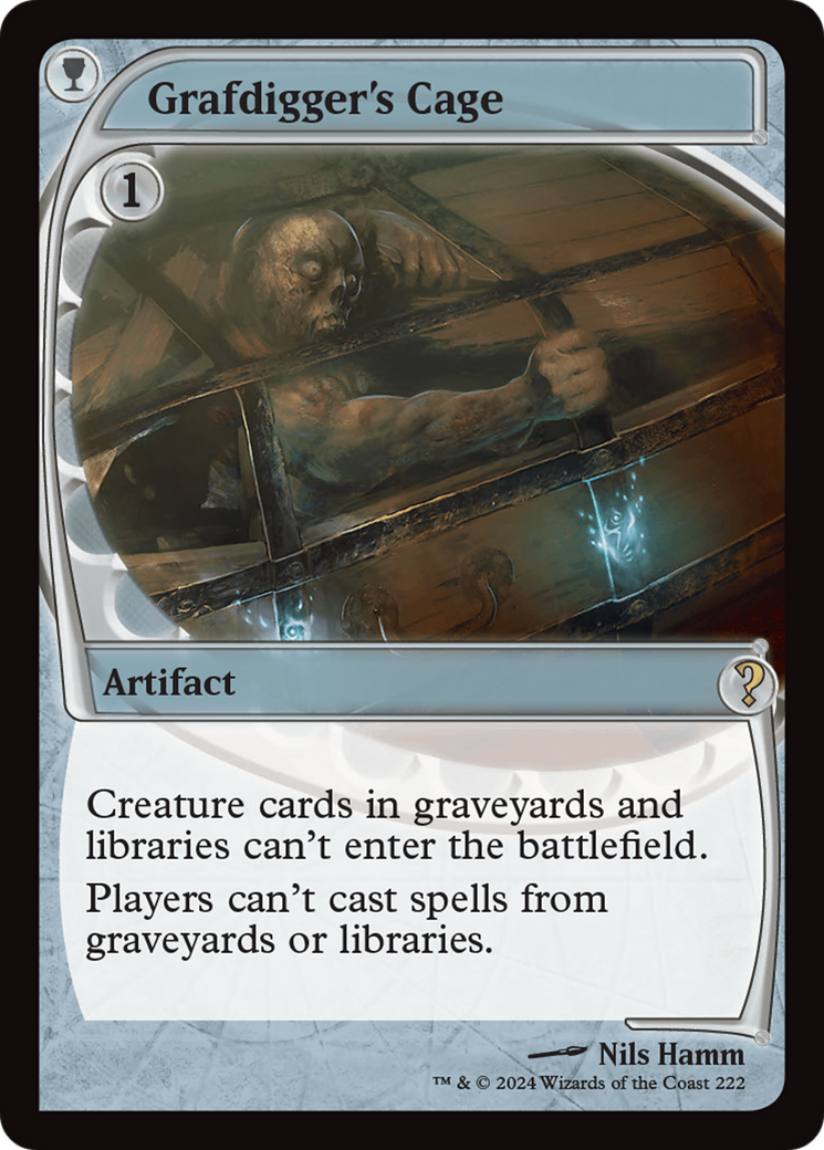 Grafdigger's Cage (Future Sight) [Mystery Booster 2] | Good Games Morley