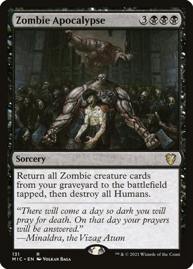Zombie Apocalypse 131/38 (Commander: Innistrad: Midnight Hunt)  | Good Games Morley
