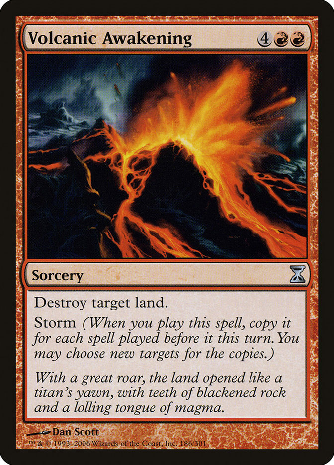 Volcanic Awakening 186/301 (Time Spiral)  | Good Games Morley
