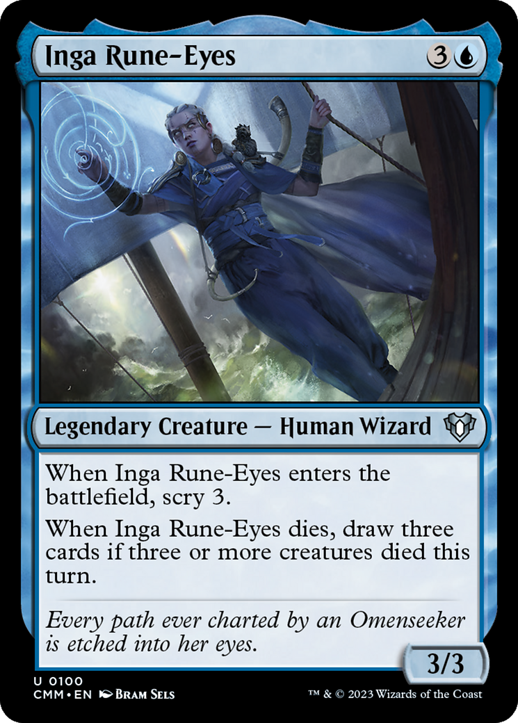 Inga Rune-Eyes [Commander Masters] | Good Games Morley