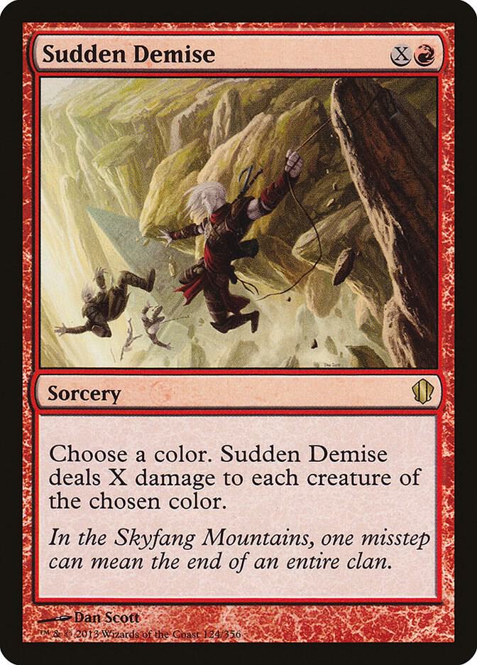 Sudden Demise 124/356 (Commander 2013)  | Good Games Morley