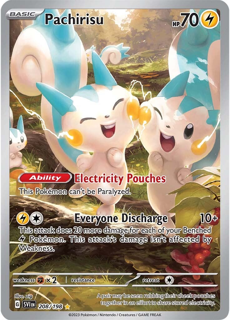 Pachirisu (208/198) [Scarlet & Violet: Base Set] | Good Games Morley