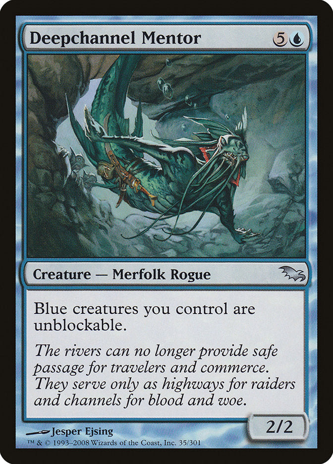 Deepchannel Mentor 35/301 (Shadowmoor)  | Good Games Morley