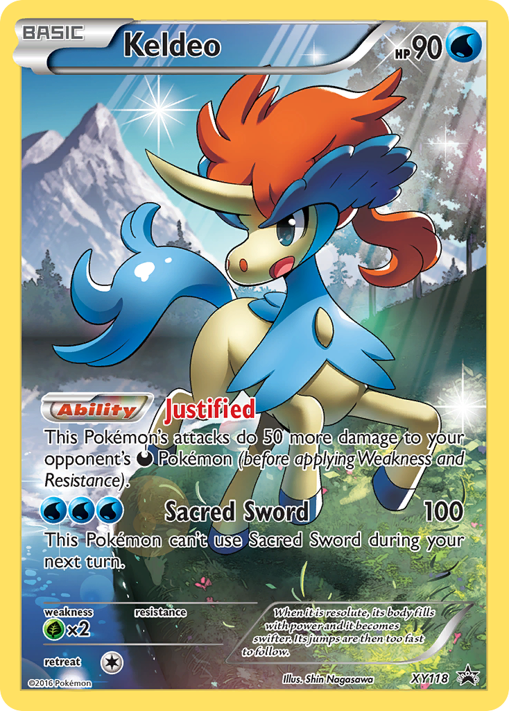 Keldeo (XY118) [XY: Black Star Promos] | Good Games Morley