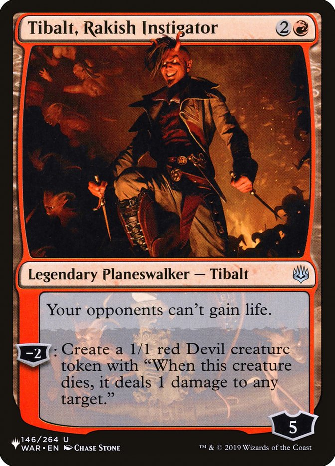 Tibalt, Rakish Instigator [The List] | Good Games Morley