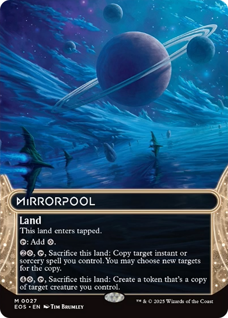 Mirrorpool (0027) (Borderless) [Edge of Eternities: Stellar Sights] | Good Games Morley